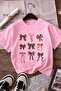 Ribbon Printed Unisex Children's T-Shirt 8Gh4