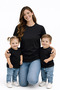 Mother Unisex Kids Combination Oversize T-Shirt Twin T-Shirt Plain Printed Single Price