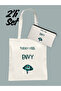 Ters Yüz Duygular I Feel Envy Bag and Pen Holder Set of 2