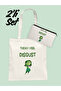 Reverse Face Emotions I Feel Disgust Bag and Pen Holder Set of 2