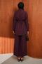 Plum Waist Drawstring Tunic Pants Set - 5