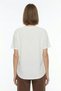 Ecru Stone V-Neck Short Sleeve T-Shirt 1761 - 3