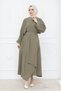 Women's Cupra Asymmetric Model Skirt Suit - 3