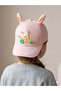 Kitti 5-8 Years Old Children's Cap with Rabbit Figure