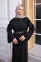 Black Chain Belt Detailed Shirt and Skirt Set - 3