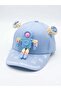 Kitti Children's Cap with Removable Toy Figure for Ages 5-8 - 2