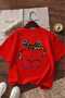 Ribbon Cherry Printed Unisex Children's T-Shirt 8Gh3