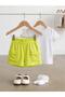Girls' Summer Elastic Waist Shorts 6-36 Months - 3