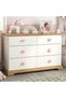 Decorative Modern Drawer Handle - Figured - Baby & Teen Room Handle Set of 6 (Hard Plastic) - 3