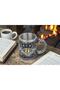 3D Skull Mystic Eye Design Mug with Stainless Steel Inner Chamber and Handle Decorative Cup 400 ml