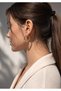 Gold Color Thick Hoop Earrings 2 cm Minimal Stylish Design Non-Tarnish Coating First Quality - 2