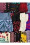Hand knitted patterned colorful booties with dowry 15 pieces size 36-40 - 2