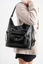 Women's Soft Faux Leather Shoulder and Crossbody Bag - 2