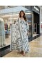 Women Floral Printed with embroidered Alia Cut Anarkali Dress with Dupatta, Premium Mal Mal Cotton - 7