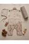 Muslin Baby & Kids Jumpsuit - Unisex Brown