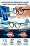 Sortina Black Blue Light Computer Blue Light Protective Glasses - 4