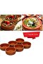 6-Piece Clay Casserole Rice Pudding Container