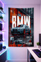 Sports Car-Z1 Wall Covering Brilliant Quality Fabric Room Decor Tapestry Wall Carpet Gaming