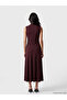Nevavm Dik Yaka Crepe Dress with a Difference - 4
