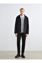Black Standard Model Hooded Men's Waterproof Raincoat - 2