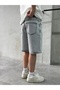 Men's Baggy Fit Bermuda Denim Shorts - 4