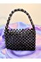 Beaded Shiny Girls' Handbag