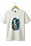 Unisex Yacht and Sea Themed Watercolor Patterned Crew Neck Cotton Basic T-Shirt