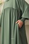 Hira Shaded Souffle Ferace Set Water Green - 4