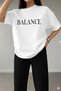 🔥   “Viral Balance Printed T-Shirt / Sweatshirt – Oversize, the Leader of Street Style” - 3