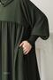 Hira Shaded Souffle Ferace Set Medina Green - 4