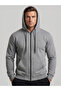 Zippered Hooded Jacket, 2-Thread Cotton Blend, Comfortable Fit with Kangaroo Pocket - 3