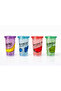 Frosted Cracked Glass Look Smoothie Cup,450Ml, Cold Drink Cup with Leak-Proof Lid,Bpa Free - 7