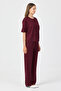 Women's Glittery Modal Fabric Two-Piece Set - 4