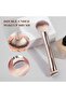 7pcs Makeup Brush Set Double Sided Kabuki Makeup Brushes Contour Brush for Foundation Liquid - 2