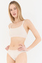 Touch Cream Brazilian Panties - 3
