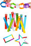 Button Lacing Educational Tutorial Felt Wristbands Nursery Kindergarten Training Motor Skill Game - 4