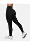 Seamless High Waist Tummy Control Leggings - Black