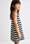 Appliquéd hole-knit dress - 4