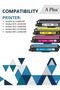 TN-279 Compatible Toner Cartridge Cyan Tonner for Brother Printers - 5