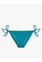 Drawstring Bikini Bottom with Tie Sides - 3