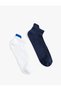 Set of 2 Booties Socks - 2