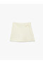 Bowknot Pleated Detailed Short Skirt - 4