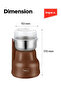 Coffee Grinder CG3401 200W Stainless Steel Blade Overheat Protection AC 220-240V 50/60Hz - 8