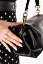 Women's Small Size Handy Hand and Shoulder Bag Ald.1466 Black - 4