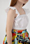 Girl White Blouse - 3