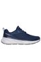 Relaxed Fit Knit Opm Lace Up Sneaker W/ Hotmelt Overlays
