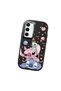 Samsung Galaxy S23 Fe Compatible Shock-Absorbing Black Silicone Patterned Case with Camera Protection - 3