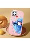 Realme C25/C25S Compatible Anti-Shock Camera Protected Patterned Printed Pink Silicone Case - 3