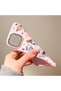 iPhone 15 Compatible Shock-Absorbing Camera Protected Black Silicone Patterned Case - 5