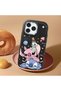 Black Silicone Patterned Case with Shock Absorbing Camera Protection Compatible with iPhone 17 Pro Max/18 Pro Max - 2